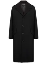 Mm6 Maison Margiela Single-breasted Wool Jacket In Black