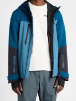 Moncler Down Jacket In Blue