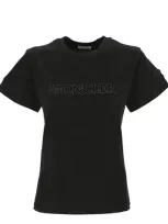 Moncler T-shirt In Black