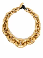 Monies Chunky Chain Necklace In Gold