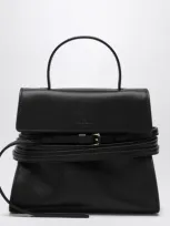 Moschino Small Tie Me Bag In Black