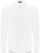 Mugler Poplin Shirt For Men In Multicolor