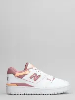 New Balance 550 Sneakers In White Leather