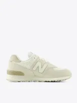 New Balance 574 Low-top Sneakers In Turtledove With Angora In Beige