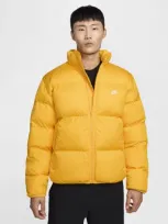 Nike Men's  Sportswear Club Puffer Jacket In Yellow