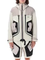 Nike Qs Ispa Butterfly Jacket In Light Bone