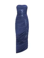 Norma Kamali Dress In Military Blue