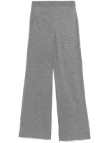 Nude Knitted Trousers In Grey