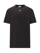 Off-white Arrow Logo T-shirt In Black