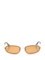 Off-white Miami Sunglasses In Gold