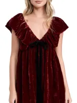 Opt O. P.t Didi Dress Burgundy