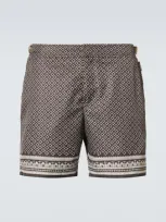 Orlebar Brown Bulldog Swim Trunks In Brown