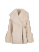 P.a.r.o.s.h White Morris Sheepskin Coat