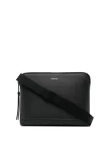 Paul Smith Men Bag Musette Embroidered In Negro