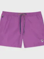 Paul Smith Purple Zebra Logo Swim Shorts