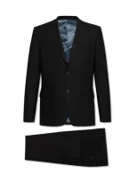 Paul Smith Wool Suit In Black