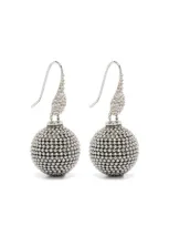 Peserico Ball Drop Earrings In 银色