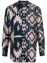 Pierre-louis Mascia Aloe S Longsleeves Shirt In Multicolour