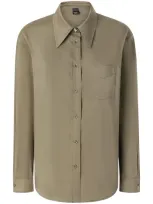 Pinko Corea Shirt In Beech Green