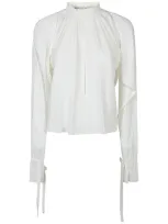 Pinko Shirts In Bianco Gelato/vaniglia