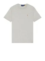 Polo Ralph Lauren Custom Slim Fit T-shirt In Grey