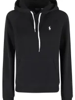 Polo Ralph Lauren Prl Shrknhd Long Sleeve Sweatshirt In Polo Black