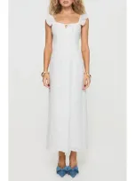 Princess Polly Lombardi Maxi Dress In White