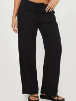 Princess Polly Talanie Knit Pants In Black