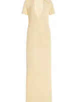 Proenza Schouler Auden Maxi Dress In Yellow