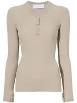 Proenza Schouler White Label Isla Knitted Top In Neutrals