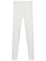 Pt Torino Cotton Trousers In White