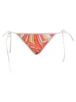 Pucci Iride-print Bikini Briefs In Pink