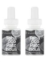 Pura X Paddywax Bamboo & Green Tea 2-pack Diffuser Fragrance Refills In Tobacco Patchouli