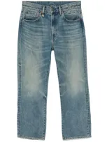 R13 X-bf Jeans In Aspen Selvedge Blue