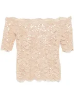 Rabanne Top In Beige