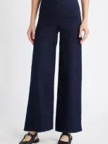 Rag & Bone Sofie Pull-on Wide Leg Jeans In Rinse