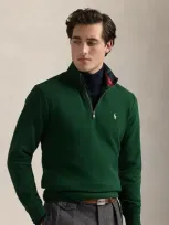 Ralph Lauren The Rl Fleece Sweatshirt In College Green