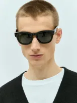 Ray Ban Mega Hawkeye Sunglasses In Black