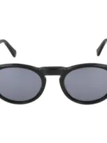 Retrosuperfuture Round Frame Sunglasses In Black