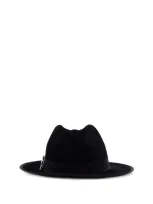 Roger Vivier "felted Wool Fedora Très Vivier In Black