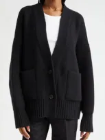 Rohe Wool Cardigan In Black