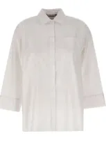 's Max Mara Buttoned Long-sleeved Shirt In White