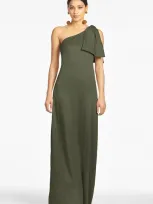 Sachin & Babi Chelsea Gown In Moss Green