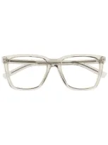 Saint Laurent Square-frame Glasses In White