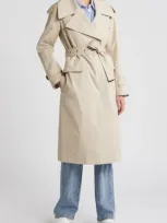 Sam Edelman Belted Trench Coat In Oat