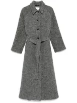 Samsã¸e Samsã¸e Samsøe Samsøe Samolly Coat Clothing In Gray