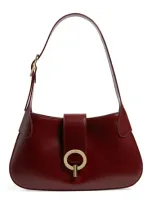 Sandro Leather Janet Bag In Red