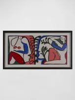 Shadow Catchers Simple Love Giclee In Red/blue