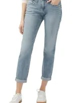 Silver Jeans Co. Boyfriend Jeans In Indigo