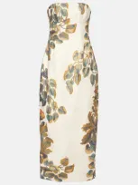 Sir Evalita Column Dress In Beige